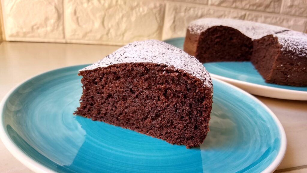 Bizcocho de chocolate y yogur
