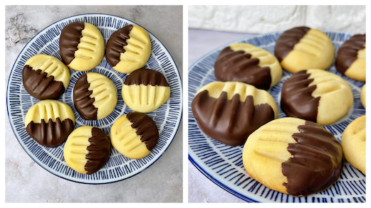 Galletas o pastas de te de mantequilla