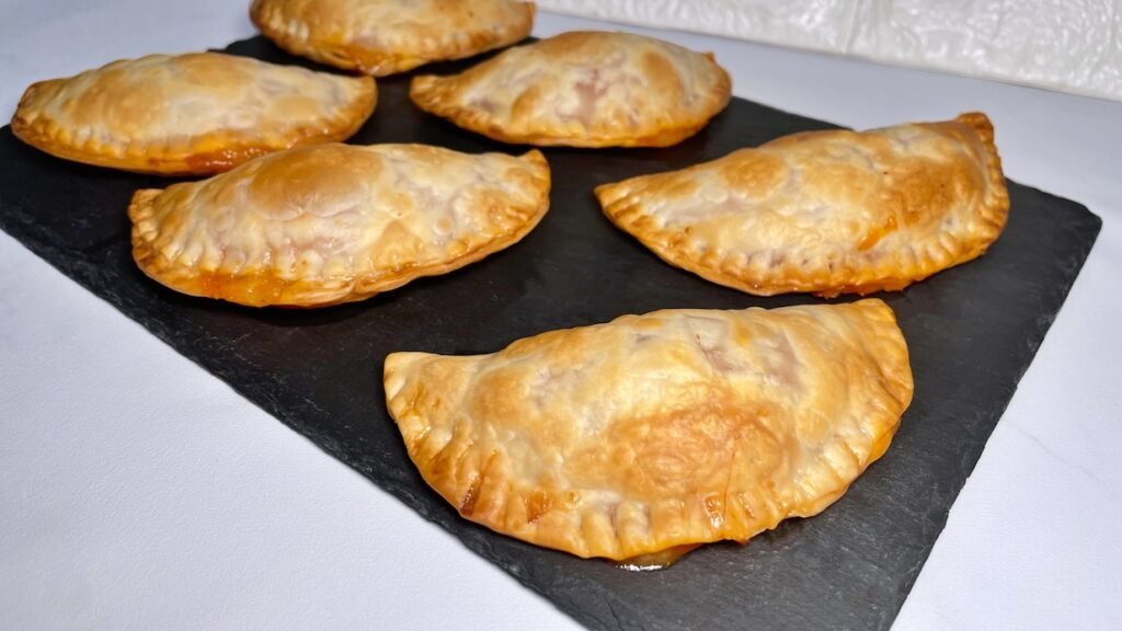 Empanadillas sabor pizza en airfryer